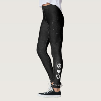 Peace-Love-Space Leggings