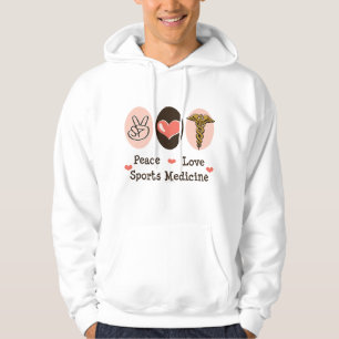 Peace Love Sports Medicine Hooded Sweatshirt