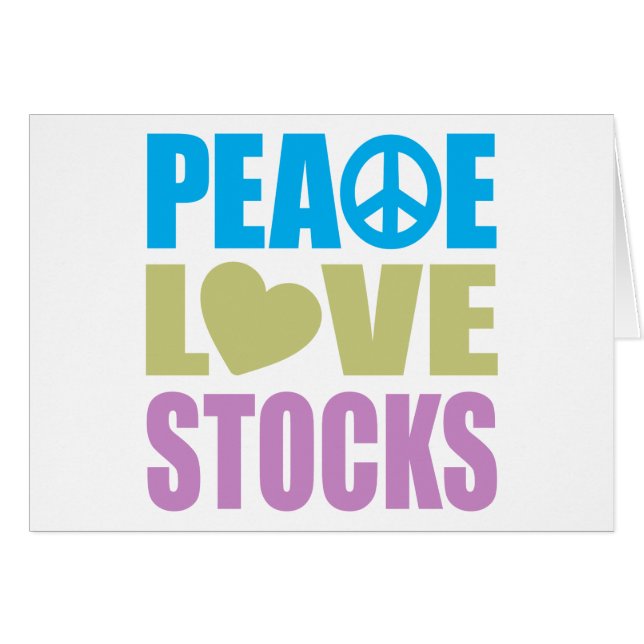 Peace Love Stocks (Front Horizontal)