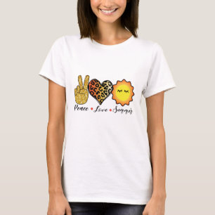 Peace Love Summer Cool T Shirt