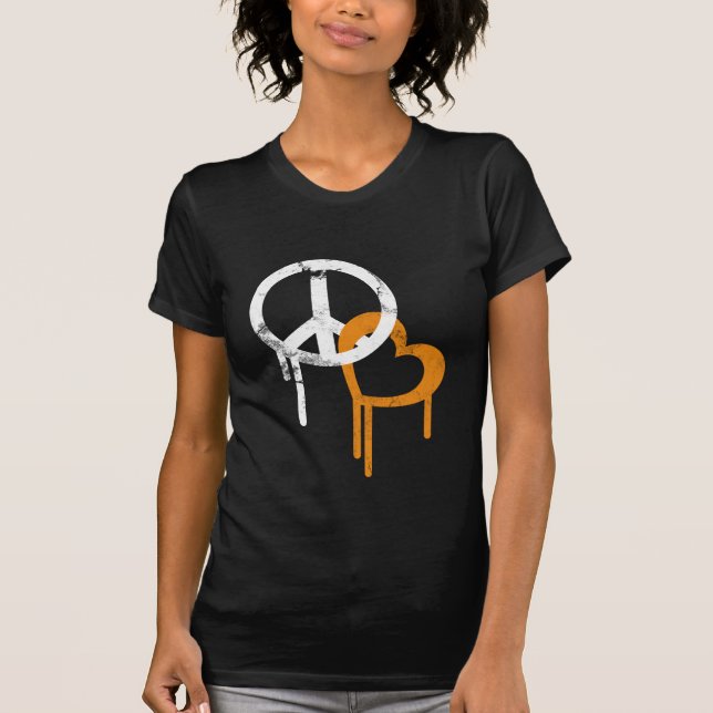 Peace & Love T-Shirt (Front)
