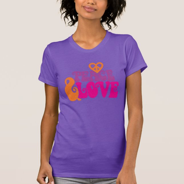 PEACE & LOVE T-Shirt (Front)
