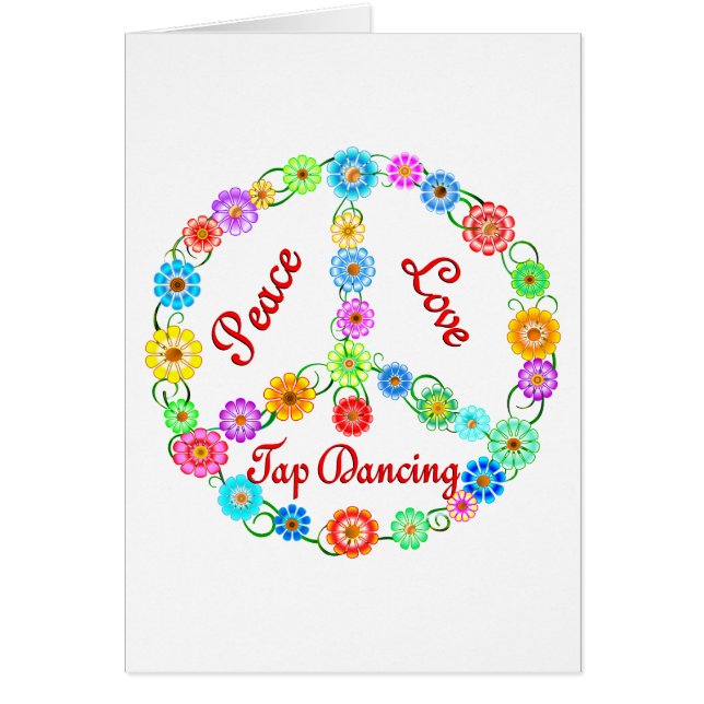 Peace Love Tap Dancing (Front)