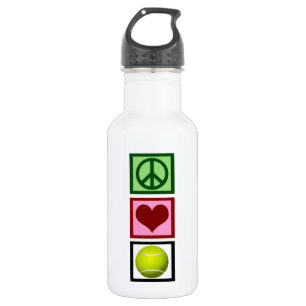 Peace Love Tennis 532 Ml Water Bottle