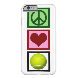 Peace Love Tennis Barely There iPhone 6 Case