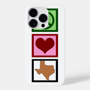 Peace Love Texas Case-Mate iPhone Case