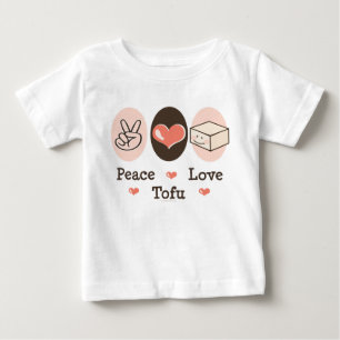 Peace Love Tofu Infant Long Sleeve Tee