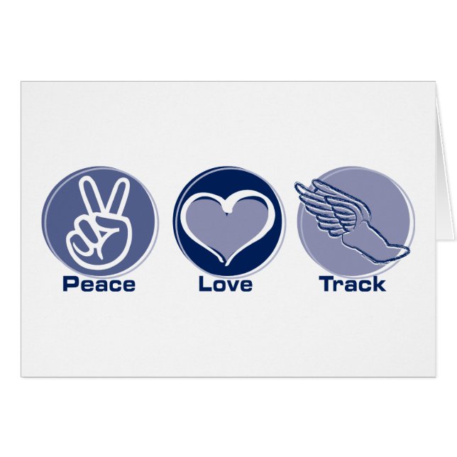 Peace Love Track (Front Horizontal)