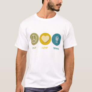 Peace Love Trains T-Shirt