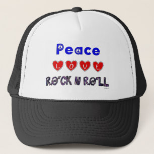 Peace Love Trucker Hat