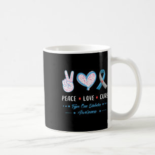 Peace Love Type One Diabetes Awareness Men Women K Coffee Mug