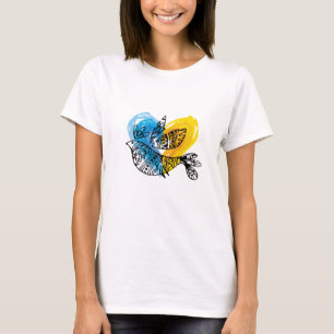 Peace Love Ukraine Nightingale T-Shirt