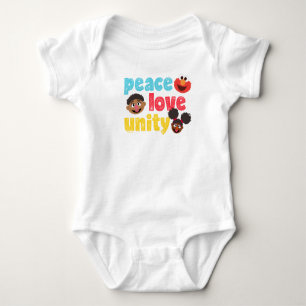 Peace Love Unity Baby Bodysuit