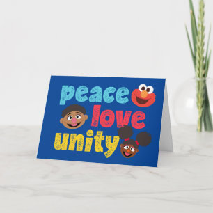 Peace Love Unity Card