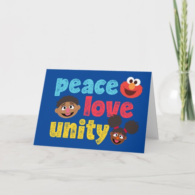 Peace Love Unity Card (Front)