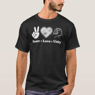 Peace Love Unity Day Orange Kids 2022 Anti Bullyin T-Shirt