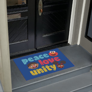 Peace Love Unity Doormat