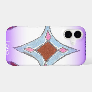 Peace Love Unity Mandala | Purple & White Graphic 