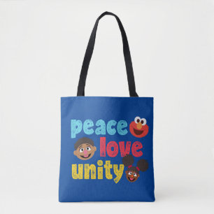 Peace Love Unity Tote Bag
