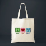 Peace Love Urology Office Cute Urologist Tote Bag<br><div class="desc">Peace Love Urology. A cool urologist gift for a urology doctor or nurse with a peace sign,  heart,  and picture of a bladder. Great urology department presents.</div>