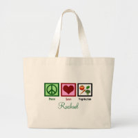 Peace Love Vegetarian Personalised