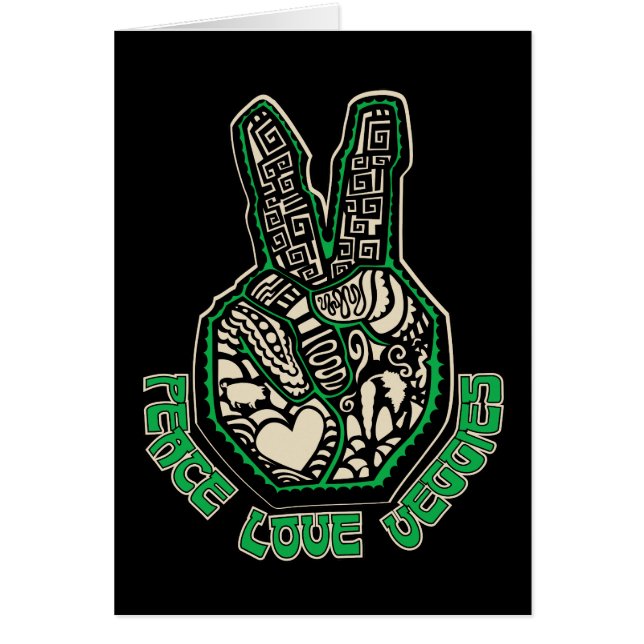 Peace Love Veggies (Front)