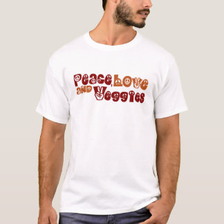 Peace Love Veggies T-Shirt