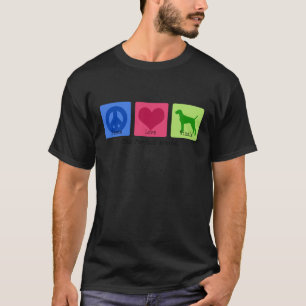 Peace Love Vizsla T-Shirt