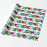 Peace Love Volleyball Player Christmas Wrapping Paper<br><div class="desc">Cute volleyball wrapping paper for Christmas gifts featuring a peace sign,  heart,  and balls. Peace Love Volleyball gift wrap for your team or coach.</div>