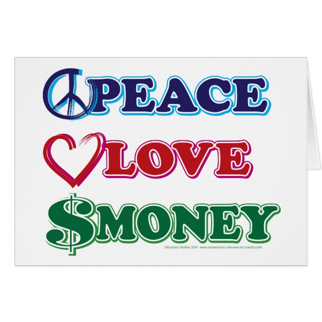 Peace-Love-Wall-Money (Front Horizontal)