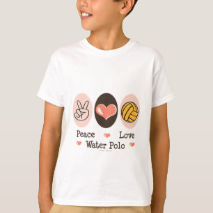Peace Love Water Polo Kids Sweatshirt