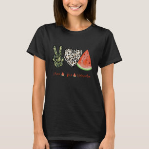 Peace Love Watermelon Happy Watermelon Day Fruit M T-Shirt