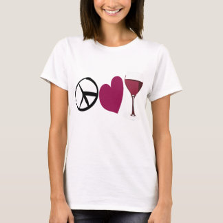 Peace Love & Wine T-Shirt