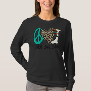Peace Love X ray Radiology Technician Radiologist T-Shirt