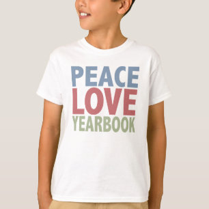Peace Love Yearbook T-Shirt