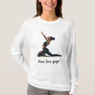 Peace, love, yoga T-Shirt