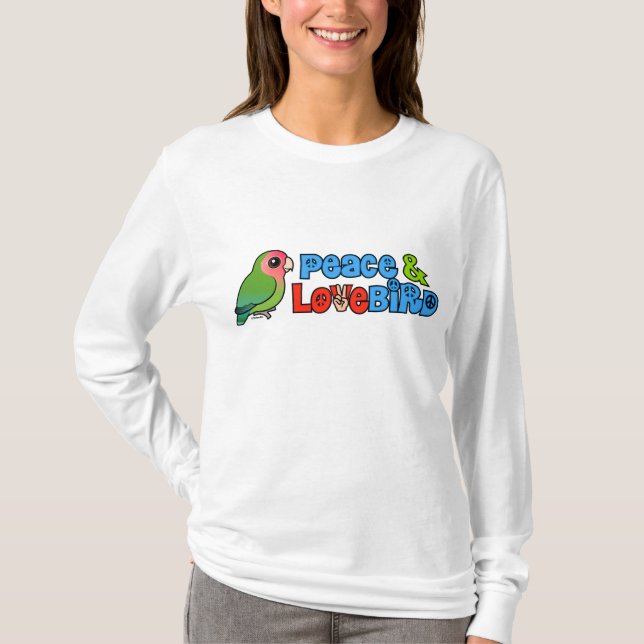 Peace & Lovebird T-Shirt (Front)