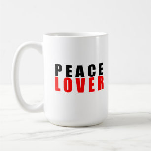 Peace lover coffee mug