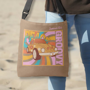 Peace Loving 60's Style Colourful Crossbody Bag