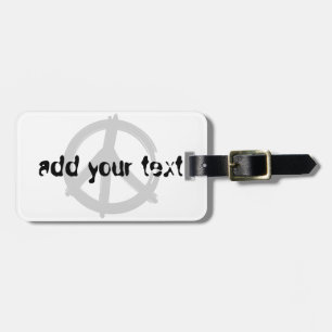 Peace Luggage Tag