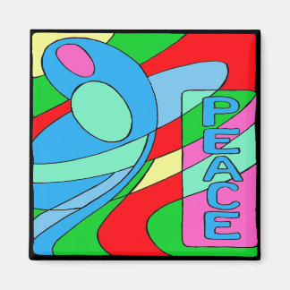 Peace Madonna Magnet