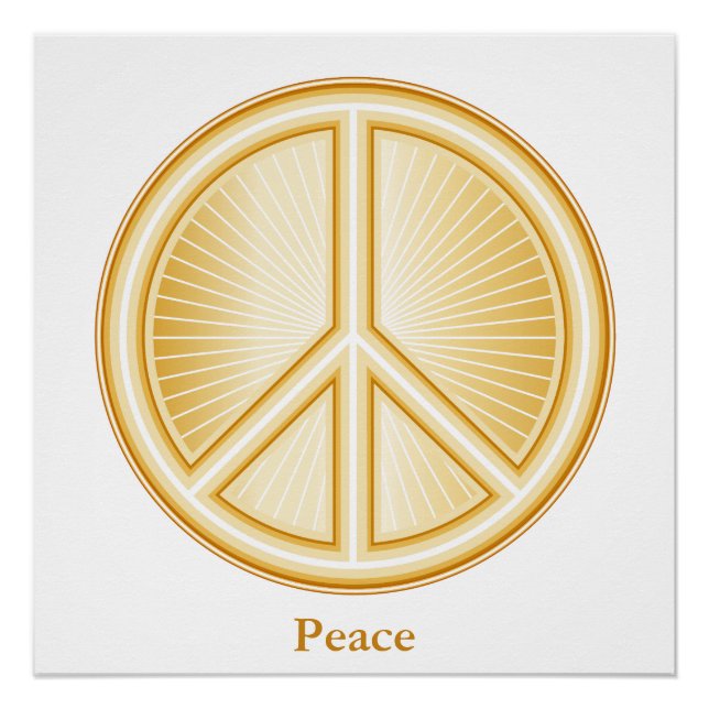 Peace Mandala Poster (Front)