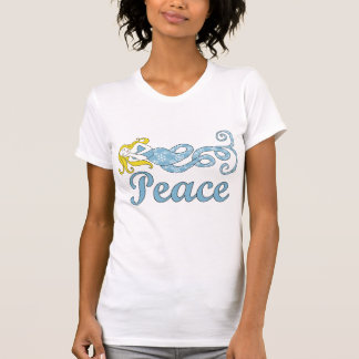 Peace Mermaid Holiday Dreams T-Shirt