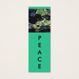 PEACE Mini Bookmarks