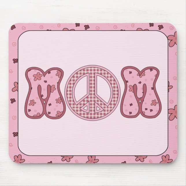 Peace MOM, Mousepad (Front)