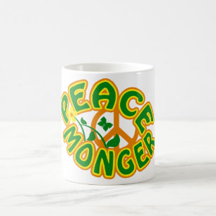 Peace Monger mug - choose style & colour