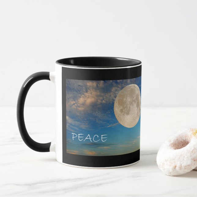 Peace Moon Mug (With Donut)