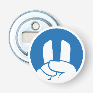 Peace Mopar Logo Bottle Opener