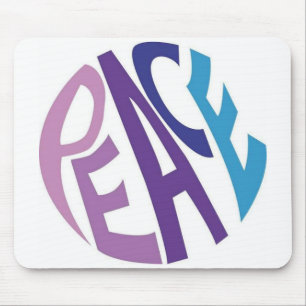PEACE MOUSE MAT