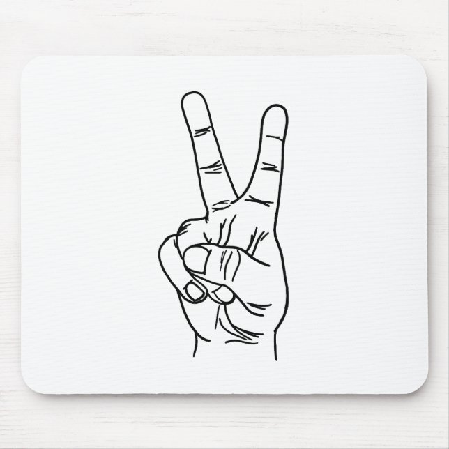 peace mouse mat (Front)